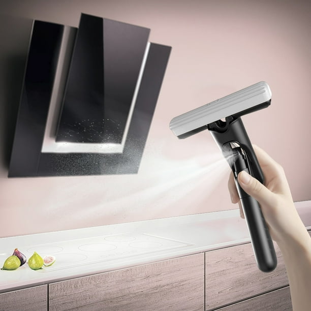 Accesorios de baño Cerca del pasillo Escritorio Rociador de agua Fregona pequeña Limpiar Manos libres Cocina Baño Baño Vidrio Fregona pequeña Limpiar Fregona de plástico con rociador de agua