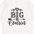 thumbnail image 3 of Inktastic Girls Big Cousin Announcement Toddler Sweatshirt, 3 of 4