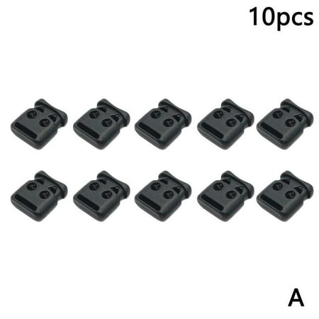 

10pcs/1 Set Practical Elastic Shoelace s Buckle Shoesstring s Stopper Shoe Lace Accessories For Women Men G5Y6