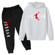 thumbnail image 3 of Conjuntos de chándal para niños, ropa para bebés, niños y niñas, trajes deportivos de moda, sudaderas con capucha y pantalones, chaqueta de marca, ropa para niños, 3 of 5