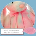 thumbnail image 6 of Diconna Soft Bunny Stuffed Animal, Colorful Tie Dye Rabbit Plush Toy Bedtime Friend for Boys Girls, 6 of 7
