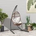 thumbnail image 2 of Outsunny Support de Chaise Hamac, Support de Chaise Suspendue en Acier Seulement avec Grande Base, 2 of 10