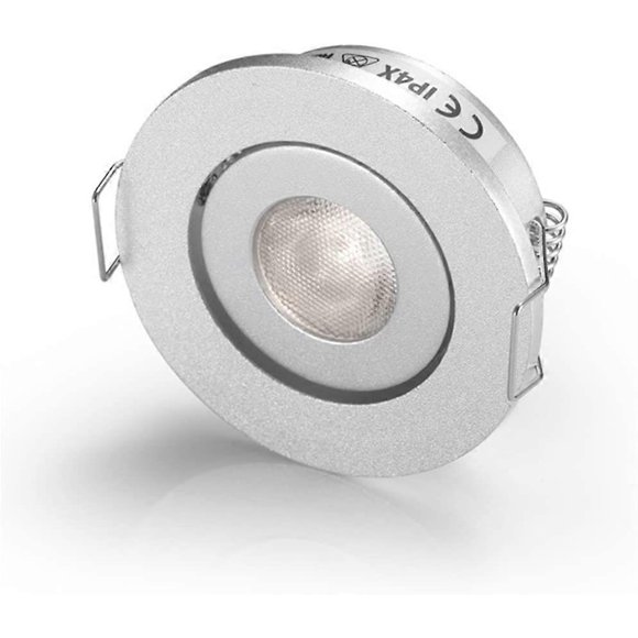 LED Mini Small Spotlights Fixtures/Recessed for Cree XPE 3W Warm White 3000K+Driver[Energy Class A+]