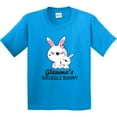 thumbnail image 3 of Inktastic Glammas Snuggle Bunny Easter Youth T-Shirt, 3 of 5
