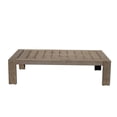 thumbnail image 2 of Maklaine 13x51" Modern Eucalyptus Wood Coffee Table in Brown Finish, 2 of 3