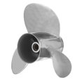thumbnail image 3 of Hélice de acero inoxidable, 10 1/4 x 12 pulgadas, palas de hélice para motor fueraborda marino, hélice diseñada a medida, 3 of 9