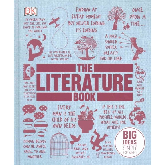 Pre-Owned The Literature Book (Big Ideas) (Hardcover)