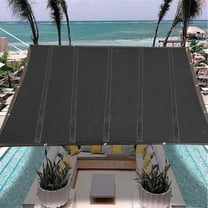 Reinforced Sun-Block Shade Cloth | Uv-Resistant Mesh Netting | Water-Resistant Patio Cover | Garden, Pool & Patio Shade Sail | Multiple Sizes Available