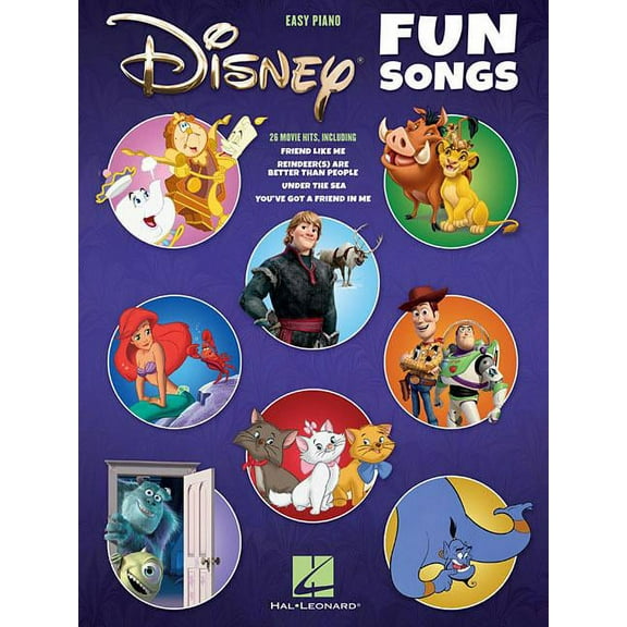 Disney Fun Songs (Paperback)