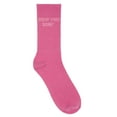 thumbnail image 2 of No Boundaries Women's Ribbed Lurex Crew Socks, 1 Pack, Size 4-10, 2 of 3