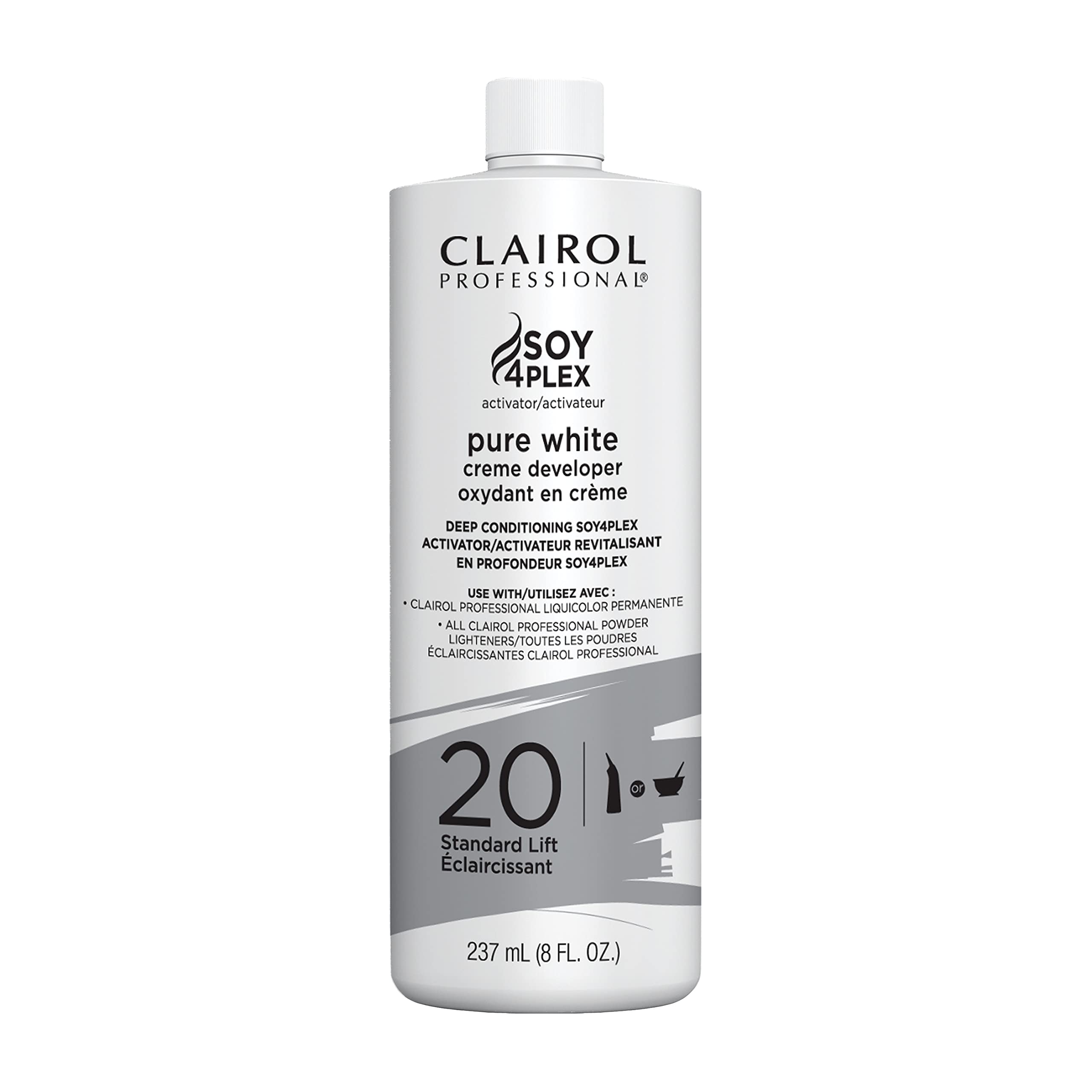 Creme Developer Clairol Professional Clairoxide 20 V 240 ml | Bodega ...