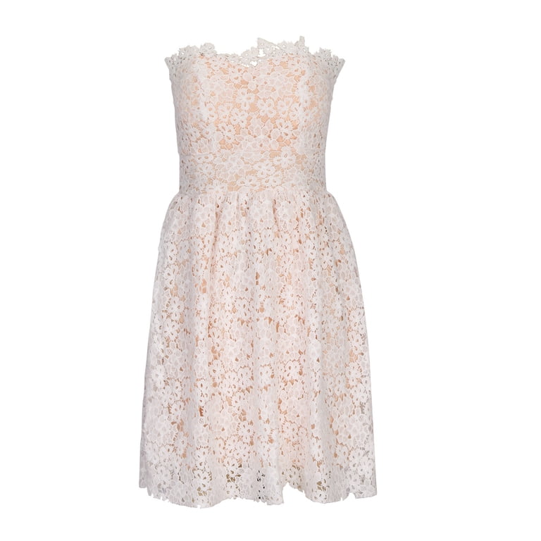 short strapless empire waist dress Strapless A-Line V-Neck Empire-Waist Print Short Homecoming Dress Modsele