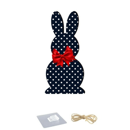

Trump 2024 HQ Easter Bunny Egg Wooden Hanging Holiday Party Porch Decoration Hanging Ornaments Decoration