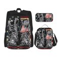 thumbnail image 1 of Balery Veterans Day1 Mochila escolar 3 en 1 para niños: mochila resistente con lonchera térmica y estuche para lápices. Mochila escolar para niños y niñas., 1 of 7