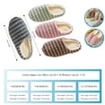 thumbnail image 2 of Ladies Slippers Slip On Womens Warm Bedroom Fleece House Winter Shoes, 2 of 9