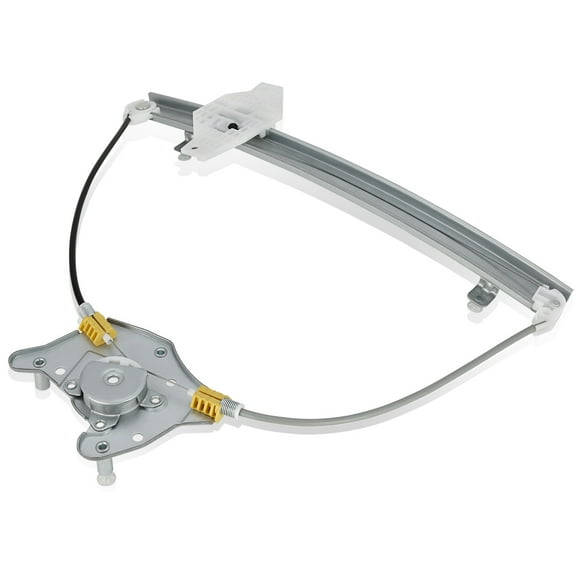 DNA Motoring 740-260 Front Left Driver Side Power Window Regulator for 2000-2005 Hyundai Accent Hatchback