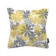 thumbnail image 1 of Clásico estampado jacquard de hojas cuadrado decorativo tiro funda de almohada funda de cojín 18 x 18 pulgadas 4 BLESIY tirar fundas de almohada, 1 of 7