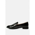 thumbnail image 4 of MEANBABE Semicasual Stud Detail Patent Loafers in Black, 4 of 6
