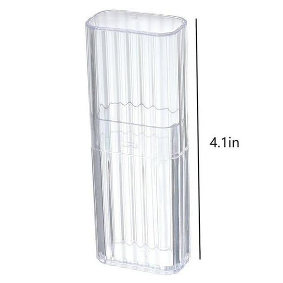 2-Pack Portable Toothpick and Dental Floss Storage Box in Blue