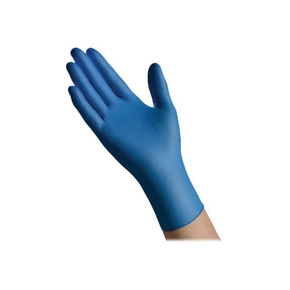 Ambitex N5201 Series - Gloves - disposable - XL - nitrile rubber - blue pairs (pack of 1000)
