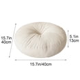 thumbnail image 2 of Anckoeil Round Corduroy Floor Seat Cushion, Soft Non-Slip Pouf Chair Pad Cushion for Living Room, Bedroom & Yoga, 2 of 6