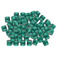 thumbnail image 1 of Anillos de pie de aluminio multicolor Yuyangstore 8mm Verde Bandas para piernas de paloma, 1 of 8