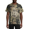 thumbnail image 2 of Johnny Cash Men's Officially Licensed Tie Dye Vintage Man In Black Graphic Tee T-Shirt (Small, Black Multi Tie Dye), 2 of 6