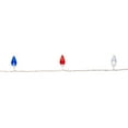thumbnail image 3 of Northlight C7 LED  Patriotic Christmas Lights - Blue, White and Red - 16' White Wire - 25ct, 3 of 6