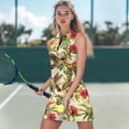 thumbnail image 2 of Uorisanigo Green Hummingbird Matching Couple Outfits Golf Shirts for Men 1/4 Zip Dry Fit Short Sleeve Collared Shirt Women's Sleeveless Golf Dress Built in Shorts for Tennis Workout Size XL, 2 of 8