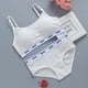 thumbnail image 1 of Girls Bra Kids Cotton Comfort Bras Panties Baby Girl Solid Colors Top Child Casual Underwear For Girls Clothes Teens Sports BraBlack8 He Qiyong unisex, 1 of 1