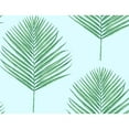 thumbnail image 2 of Luxe Haven Maui Palm Peel and Stick Wallpaper Midnight Blue & White, 2 of 5