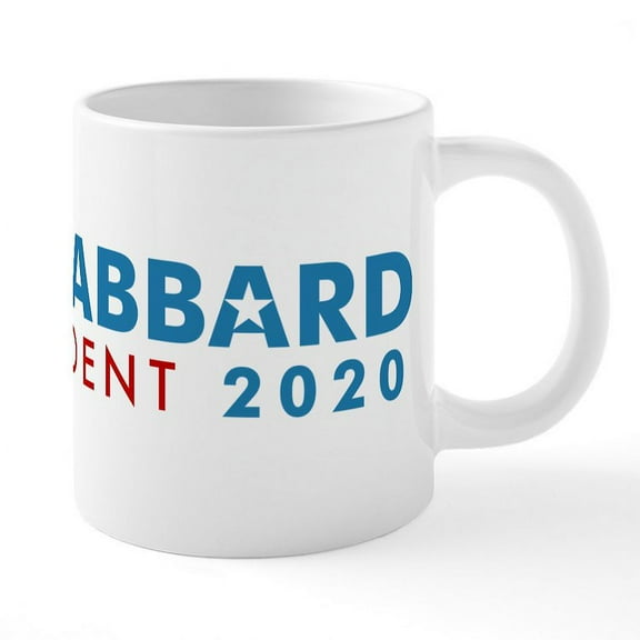 CafePress - Tulsi Gabbard For President - 20 Oz White Ceramic Mega Mug
