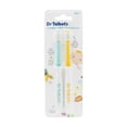 thumbnail image 6 of Dr. Talbot's 2pk 360 Baby Toothbrush, Aqua/Yellow, 6 of 7