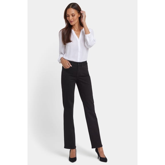 NYDJ Women's Straight Jeans In Sure Stretch® Denim With Scattered Stones