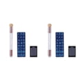 thumbnail image 4 of Soidarity Juego de herramientas de pintura de manicura de tablero de acero inoxidable de PVC rascador de uñas de doble extremo Type1 NO1 Soidarity CBP171728, 4 of 6