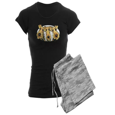 

CafePress - Airedale Terrier Lover Pajamas - Women s Dark Pajamas