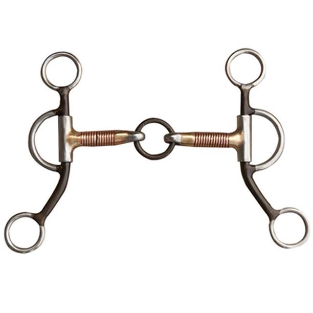 240646 5 in. Lifesaver Wire Wound Training Horse Bit Walmart