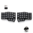 thumbnail image 2 of WCORNE V4.1 Teclado Ergonómico Inalámbrico Dividido, Teclado Mecánico Programable de VIAL 2.4G con Interruptores Intercambiables en Caliente, 2 of 7