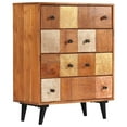 thumbnail image 1 of vidaXL Chest of Drawers 60x30x75 cm Solid Acacia Wood, 1 of 5