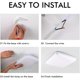 thumbnail image 4 of Luz de techo LED CHAO 30W Impermeable IP56 2400LM Blanco Frío 6500K, 4 of 5
