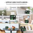 thumbnail image 7 of Lsque Eyeball Monster Printed Tissue Box Cover Holder, Facial Paper Organizer Dispenser,Square with Bottom Belt, PVC Leather Decorative Organizer, 7 of 7