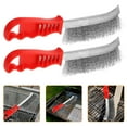 thumbnail image 3 of Miangastore 2 Pcs Brosses Métalliques en Acier Inoxydable pour Nettoyage Soudure et Rouille, 3 of 9
