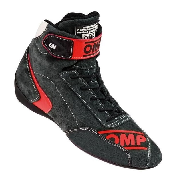OMP Racing Shoes High Top Boots Kart Racing Shoes Flame Retardant Fire FIA Certification-ZJKDGJKJ