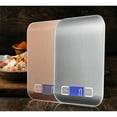thumbnail image 6 of Yuangui 5KG/1g Stainless Steel Kitchen Scale Baking Cooking Use High Precision Electronic Scale No Battery Included(Rose Gold), 6 of 11