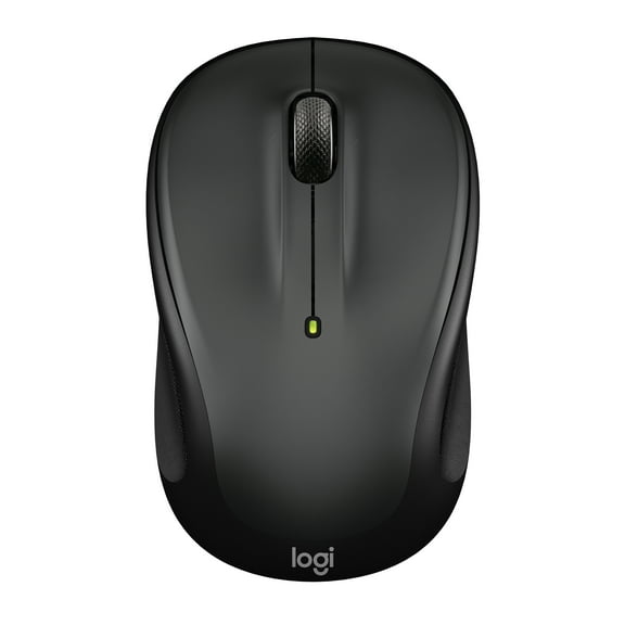 Logitech M325s Wireless Mouse, 2.4 GHz with USB Receiver, 1000 DPI Optical Tracking, 18-Month Life Battery, Graphite