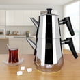 thumbnail image 5 of Serenk Definition Stainless Steel Tea Pot Set, 18-10 Stainless Steel Tea Kettle, 5 of 8