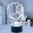 thumbnail image 2 of Luz nocturna LED 3D Re:Zero Starting Life in Another World, 2 of 2