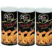 4C Japanese Style Panko Plain Bread Crumbs pack of 3