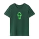 thumbnail image 1 of Camiseta de mujer de verano con cuello redondo y cuello redondo suave para vacaciones y camping SG, 1 of 7