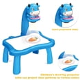 thumbnail image 3 of Caballete De Arte Para Niños, Mesa De Actividades Para Niños Pequeños, Caballete Para Niños Para Dibujo Magnético, Juguetes De Aprendizaje Plegables, Dibujo Educativo De Juguetes Con Proyector Led Par Muyoka Hogar, 3 of 7